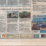Ames Tribune October 18 2014 - coffee-truck