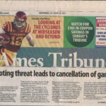 Ames Tribune October 18 2014 - front